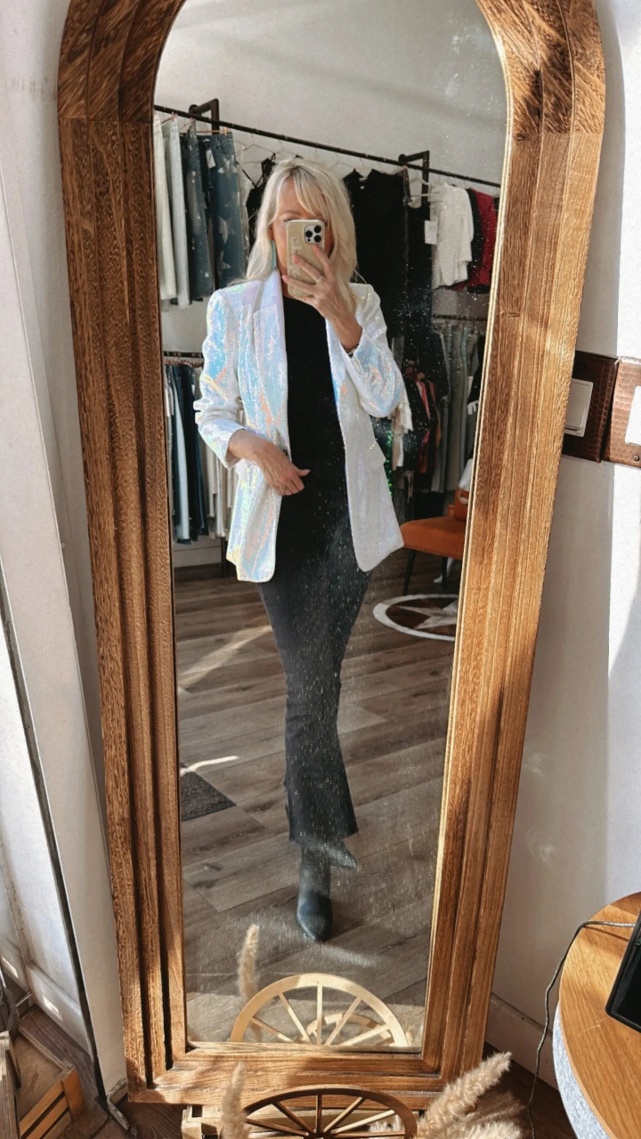 NEW!! Always A Party Sequin Blazer