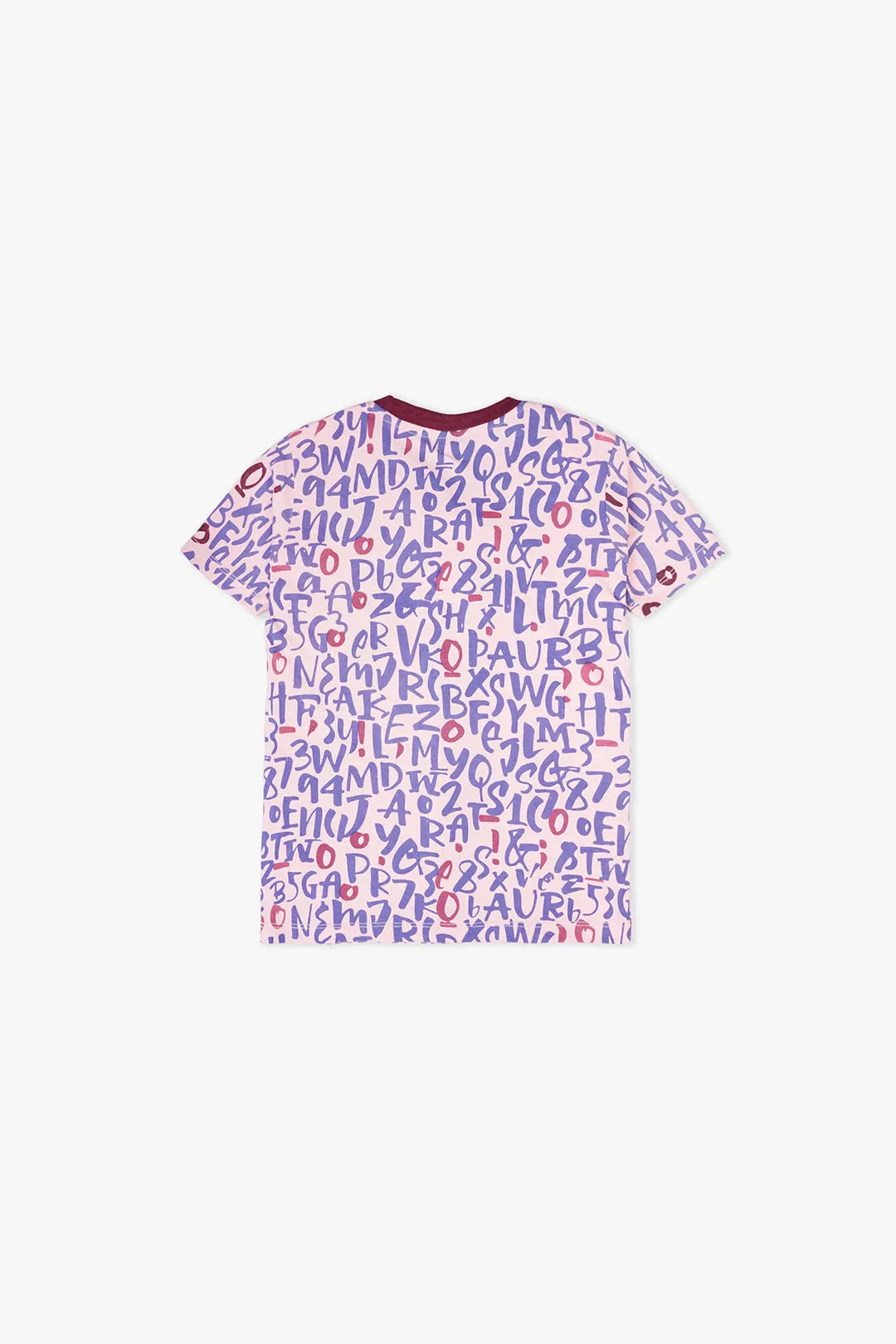 Overall Printed Boys T-Shirt