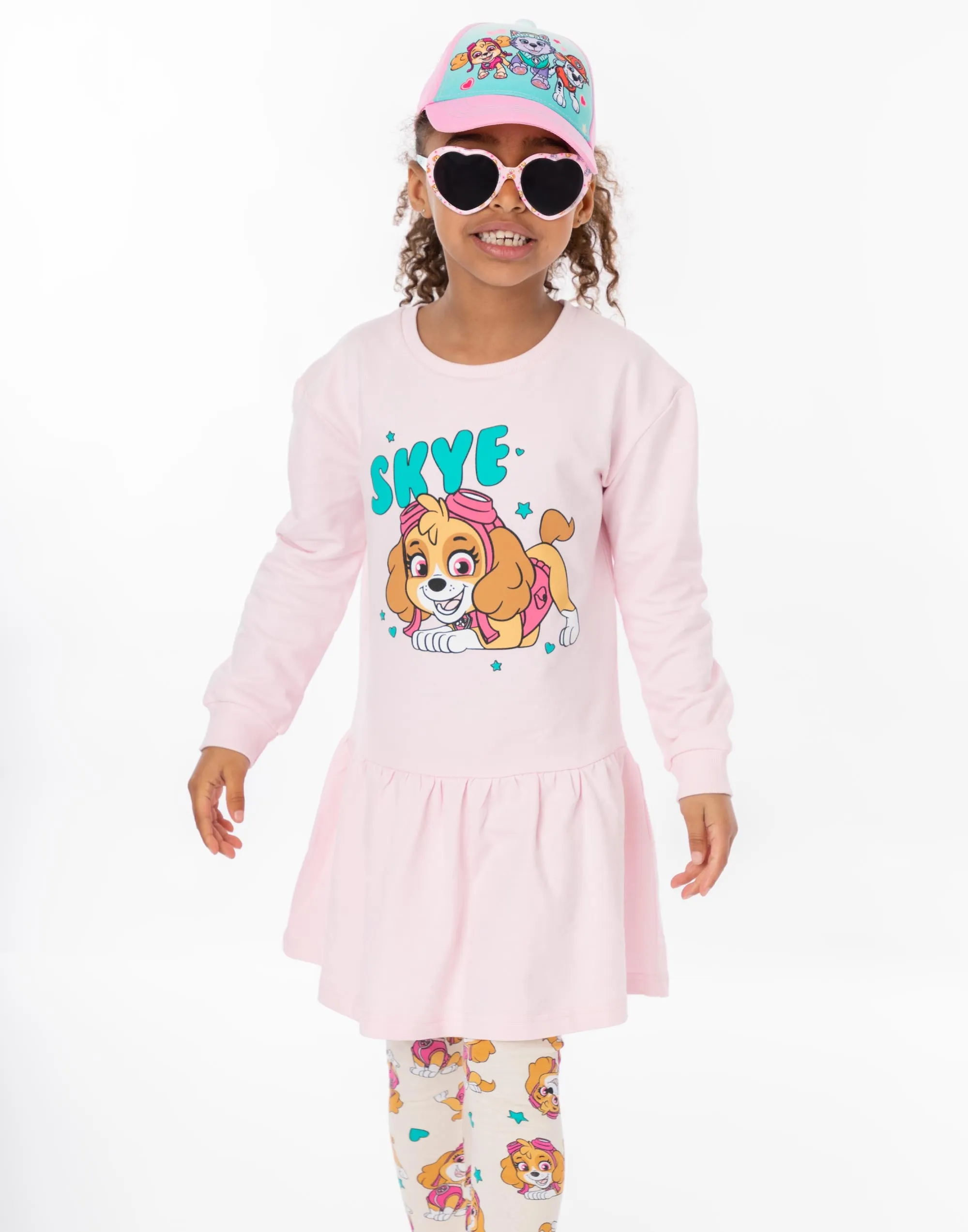 PAW Patrol Girls Sweater Dress And Leggings Set