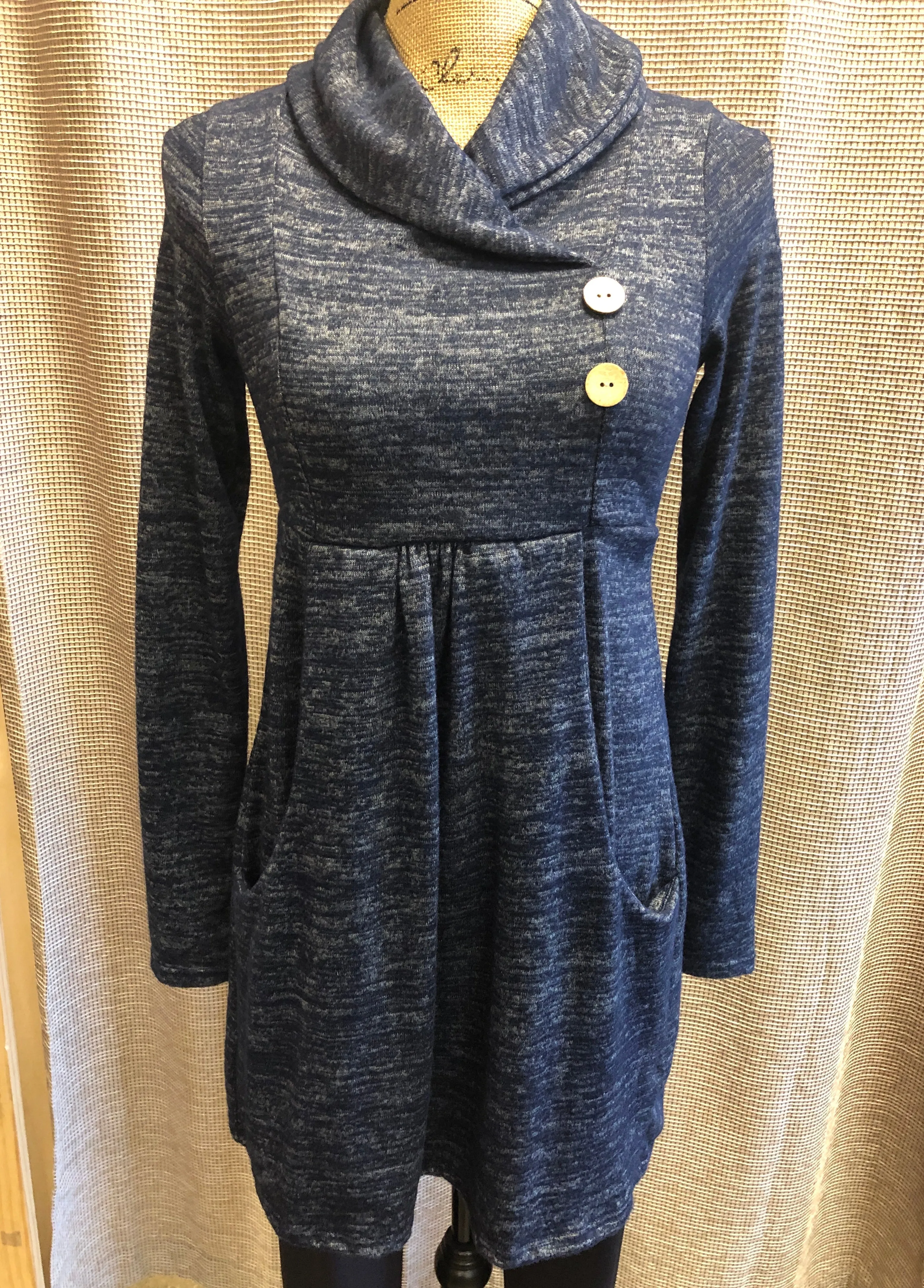 "Cozy" Sweater Tunic  Multiple Colors