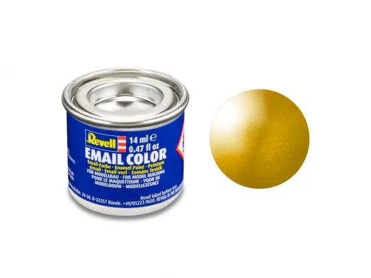 Revell Paint Email Color: Brass Metallic 14ml