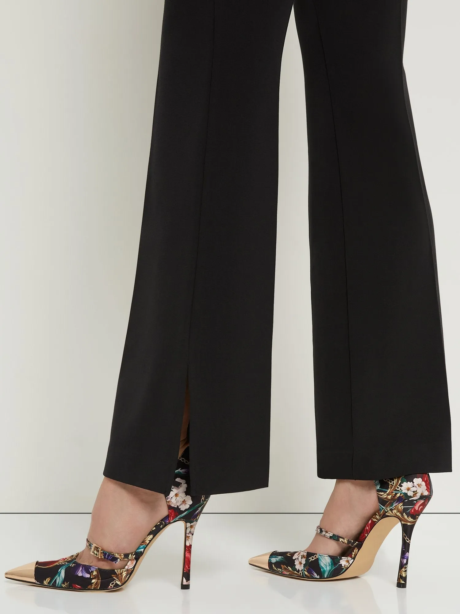 Side-Slit Flare Pant - Essential Stretch