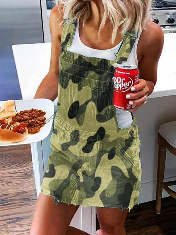 Slim Suspender Denim Suspender Overall