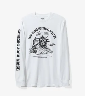 Statue L.S. Tee (White)