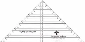 Strip Tube Ruler - Cozy Quilt Designs