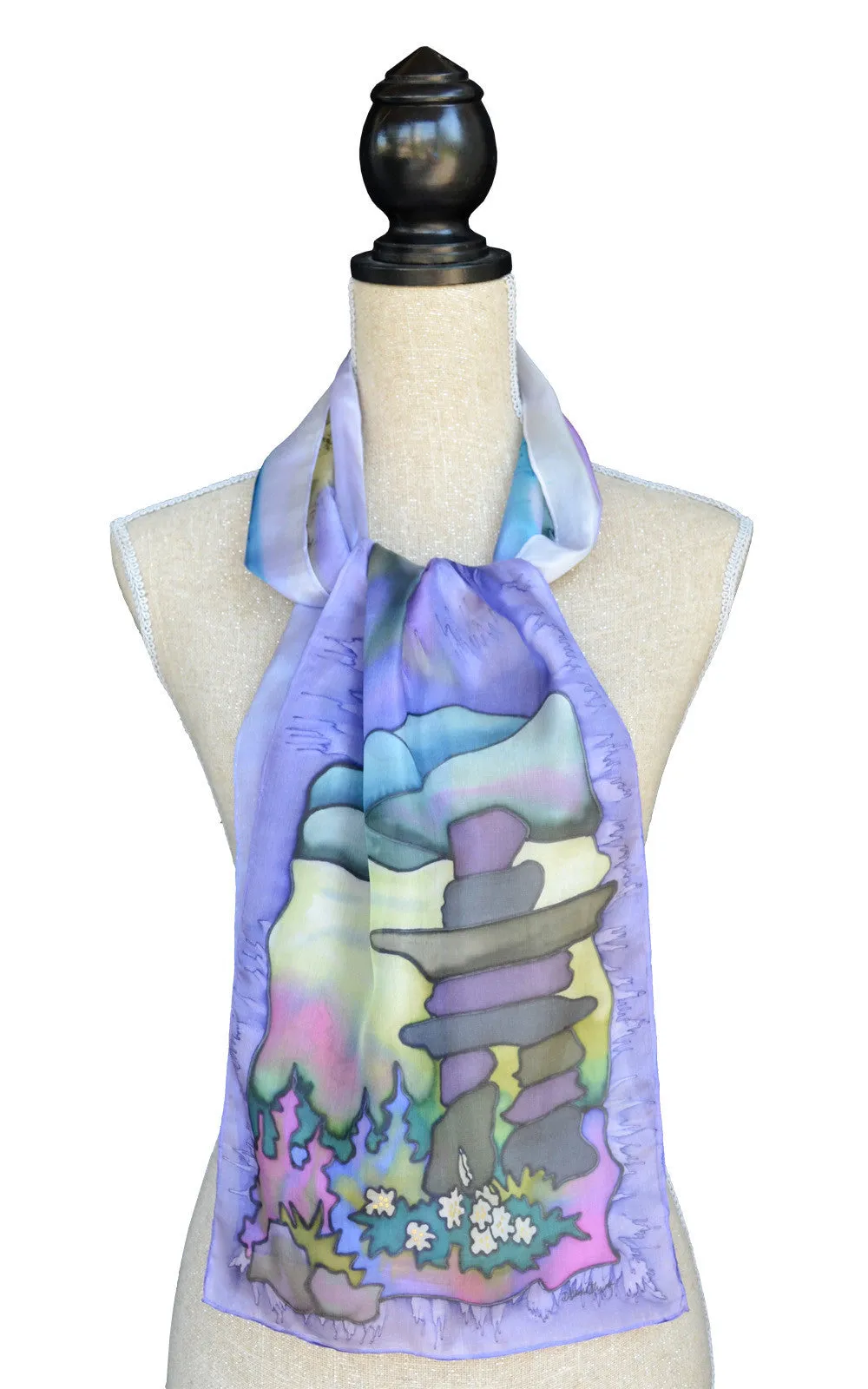 Summer Inuksuk Scarf | 11"x60"