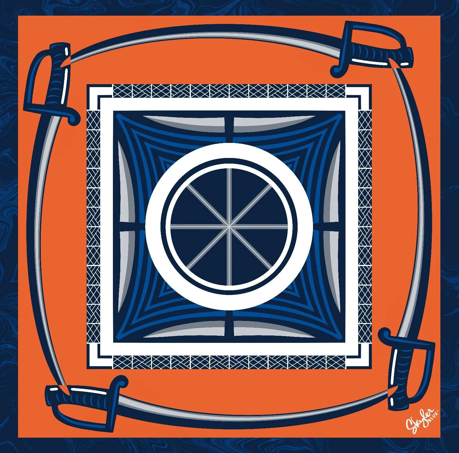 The Charlottesville Scarf 24in