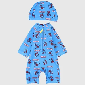 Ultimate Spiderman Overall Swimsuit