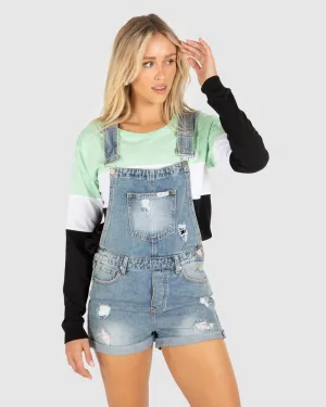 Unit Bailey Ladies Overall Shorts