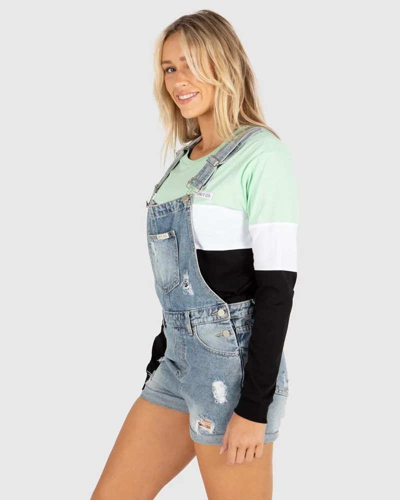 Unit Bailey Ladies Overall Shorts
