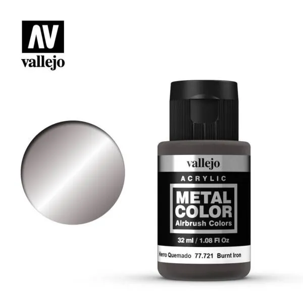 Vallejo Metal Color Burnt Iron - 60 ml - 77721