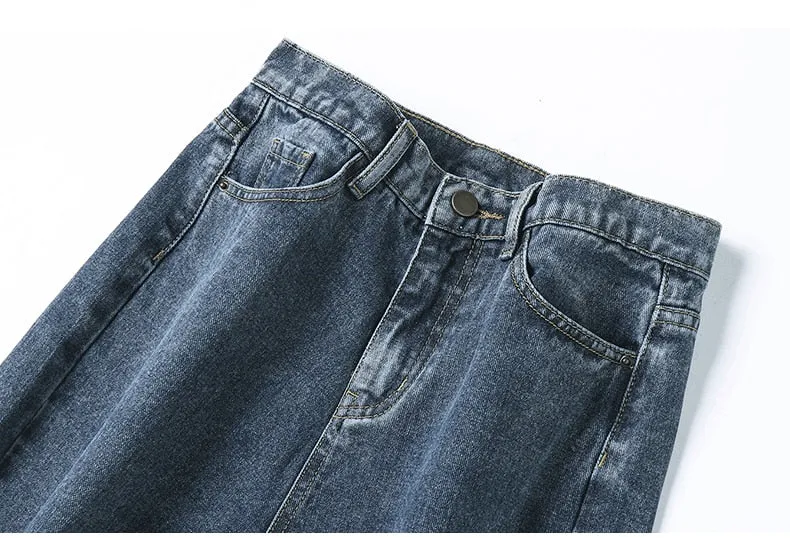 VenusFox High Waist Boyfriend Jeans  Plus Sizes