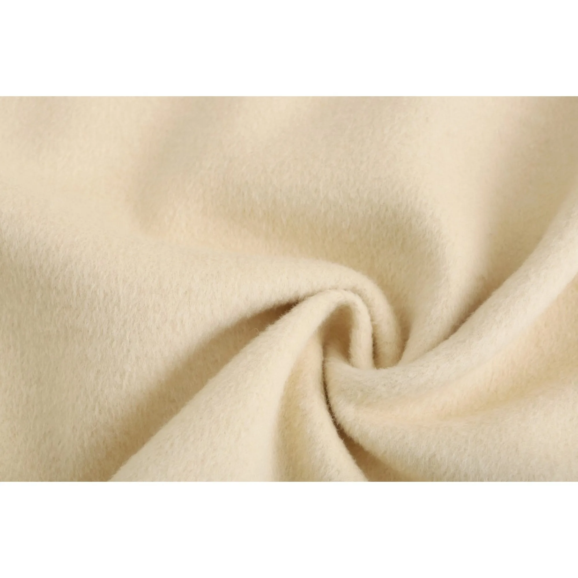 Women Double-breasted notched-collar wool coat - Khaki